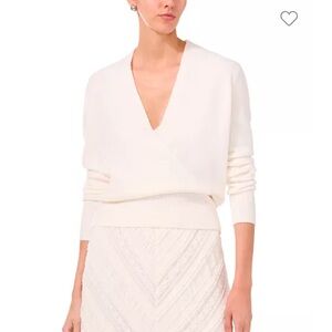 1.STATE Soft White Sweater